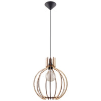 Suspension LED Sollux Lighting avec douille E27, 220-240V, aluminium or mat