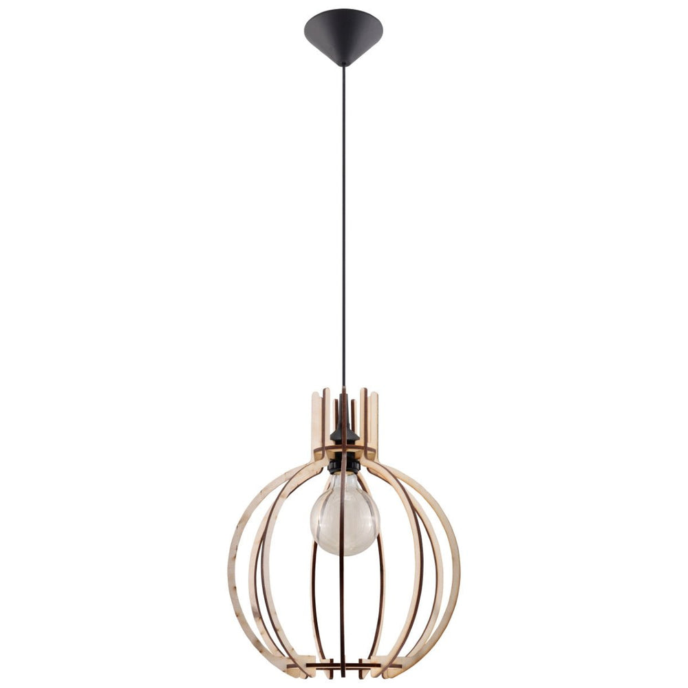 Suspension LED Sollux Lighting avec douille E27, 220-240V, aluminium or mat