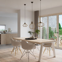 Suspension LED Sollux Lighting avec douille E27, 220-240V, aluminium or mat