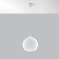 Suspension LED BALL Sollux Lighting, IP20, 220-240V, max 50W, Finition Laiton Doré Mat