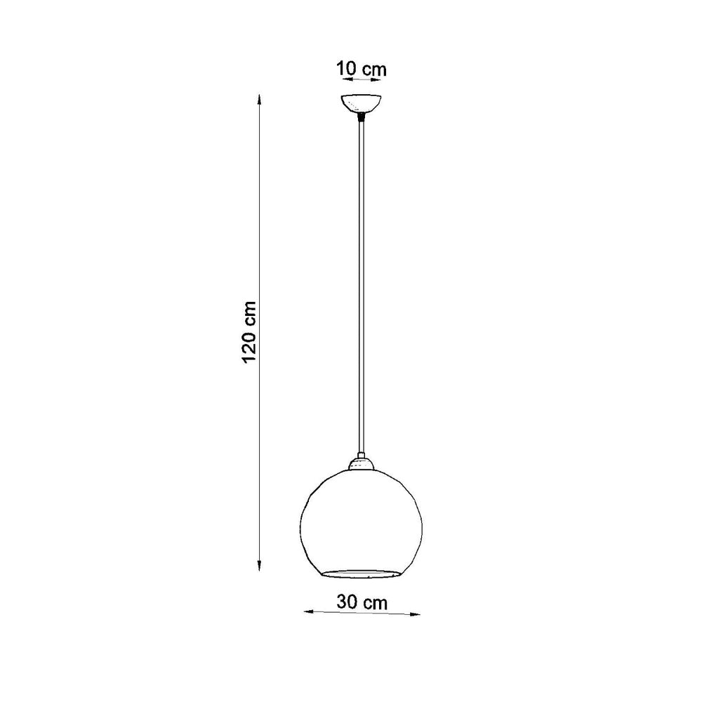 Sollux Lighting LED lamp 220-240V AC with IP20 rating - Yellow finish