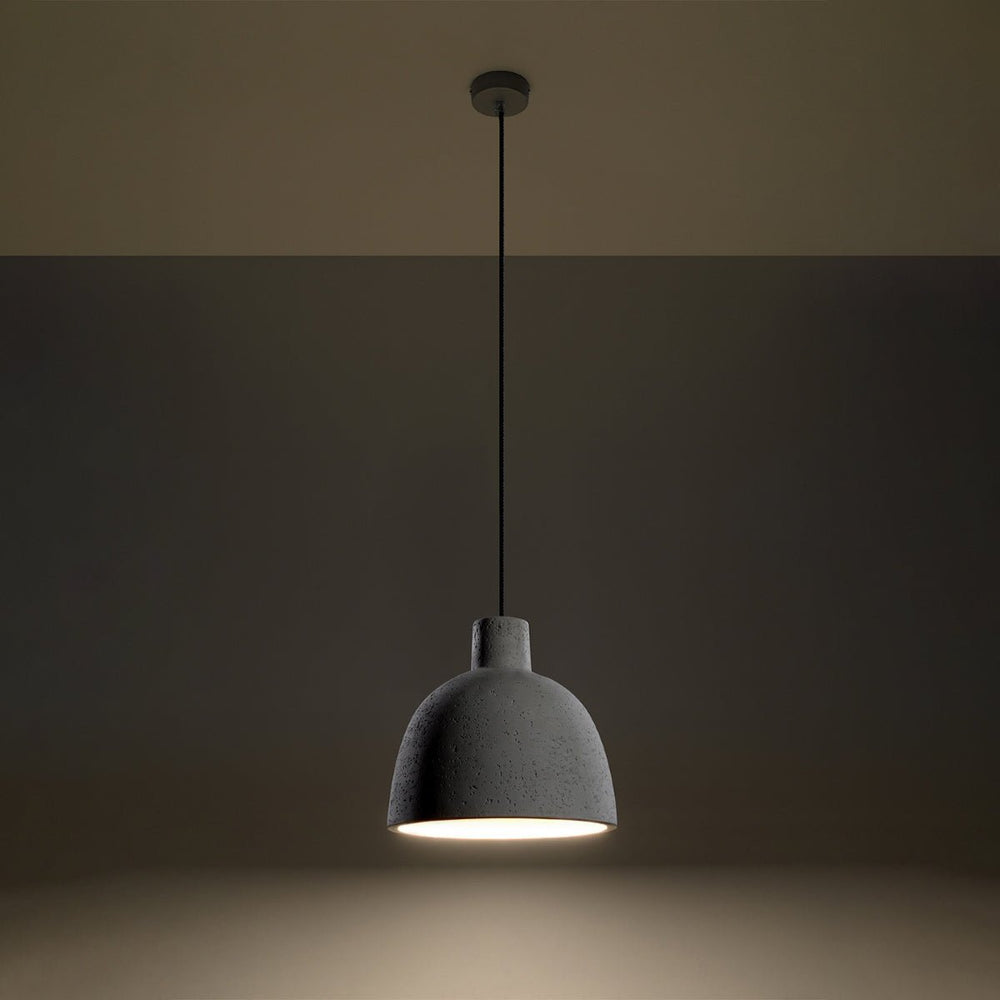 Damaso LED pendant light by Sollux Lighting - matt gold, IP20, 220-240V