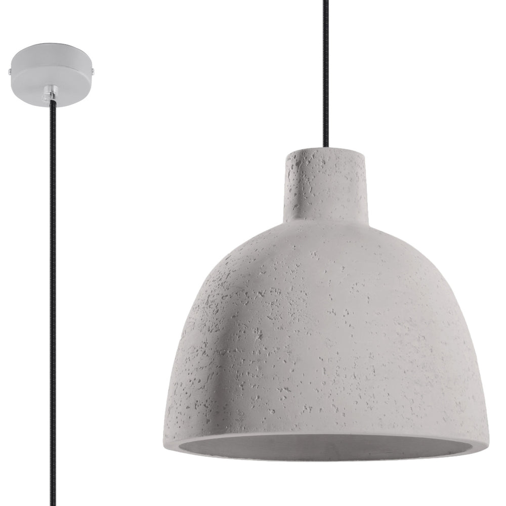 Damaso LED pendant light by Sollux Lighting - matt gold, IP20, 220-240V