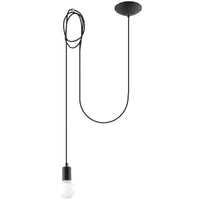 Hanglamp edison 1 black LED lamp 220-240V AC | IP20 | 50W max