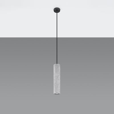 Sollux Lighting Luvo 1 LED pendant lamp with concrete shade 300mm