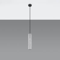 Sollux Lighting Luvo 1 LED pendant lamp with concrete shade 300mm