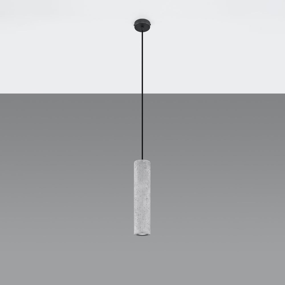 Sollux Lighting Luvo 1 LED pendant lamp with concrete shade 300mm