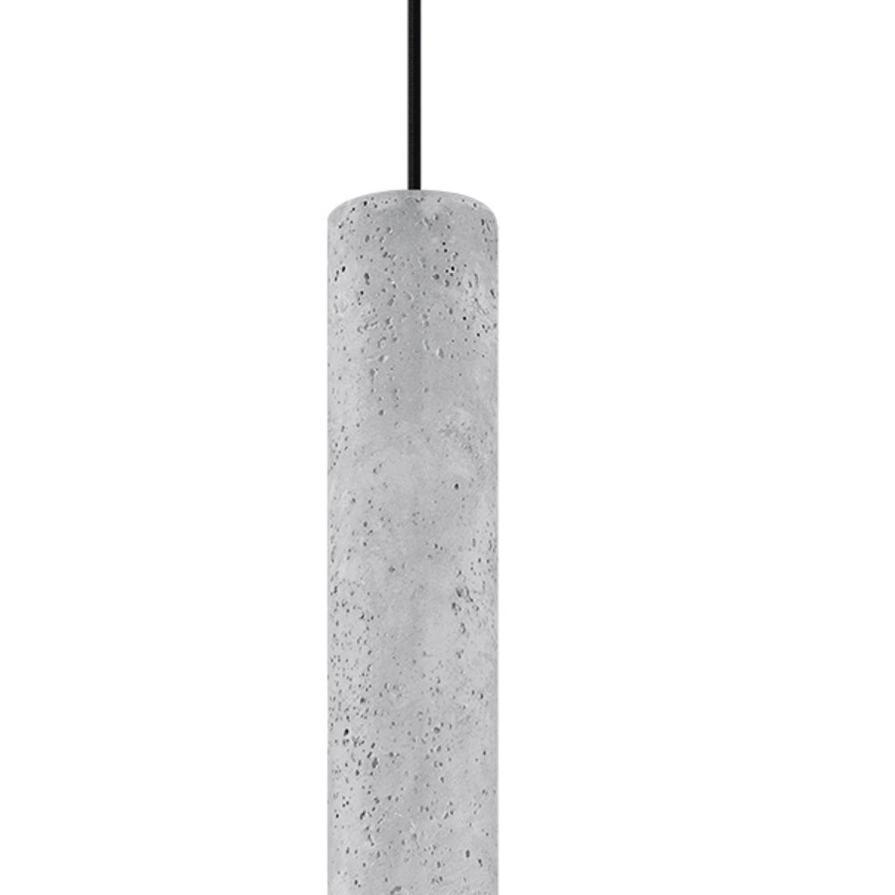 Sollux Lighting Luvo 1 LED pendant lamp with concrete shade 300mm