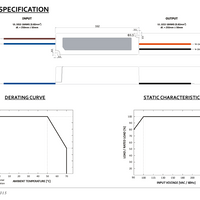 Adaptateur d’alimentation LED GLP 24V 60W 2.5A IP67 pilote étanche CE RoHS pour éclairage LED
