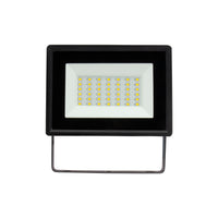 Spectrum NOCTIS LUX 3 LED Floodlight, 30W 3000K Warm White, 2700 lumens, 230V, IP65, IK07, Black Housing