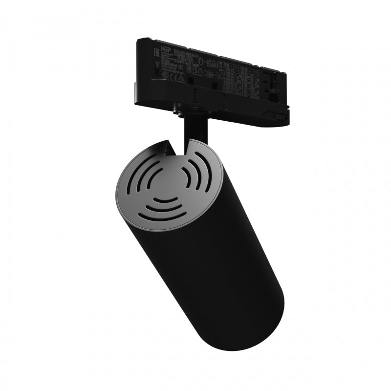 Spectrum Andromeda LED recessed spotlight black, 3000 lumens, 3000K, IP20, CRI >90, 36°/60° beam angle, 15-27W adjustable