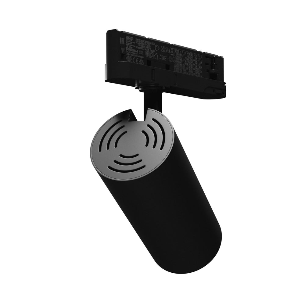 Spectrum Andromeda LED recessed spotlight black, 3000 lumens, 3000K, IP20, CRI >90, 36°/60° beam angle, 15-27W adjustable