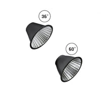 Spectrum Andromeda LED recessed spotlight black, 3000 lumens, 3000K, IP20, CRI >90, 36°/60° beam angle, 15-27W adjustable