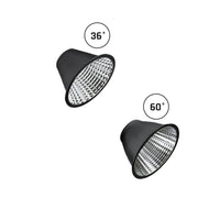 Spectrum Andromeda LED recessed spotlight black, 3000 lumens, 3000K, IP20, CRI >90, 36°/60° beam angle, 15-27W adjustable