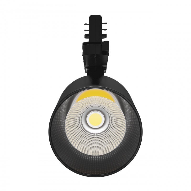 Spectrum Artemida Maxi led noir, 4000K, 4500 lumens, CRI &gt;90, 42W, puissance réglable, IP20, montage sur rail 3 phases