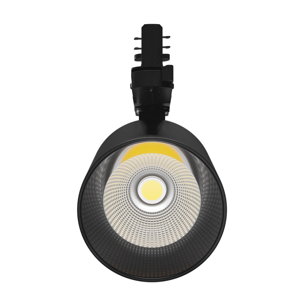 Spectrum Artemida Maxi led noir, 4000K, 4500 lumens, CRI &gt;90, 42W, puissance réglable, IP20, montage sur rail 3 phases