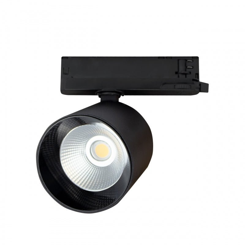 Spectrum artemida maxi LED 42W 3000K lampe de plafond noire, CRI &gt;90, 4500 lumens, IP20, 36-60 degrés, garantie de 2 ans