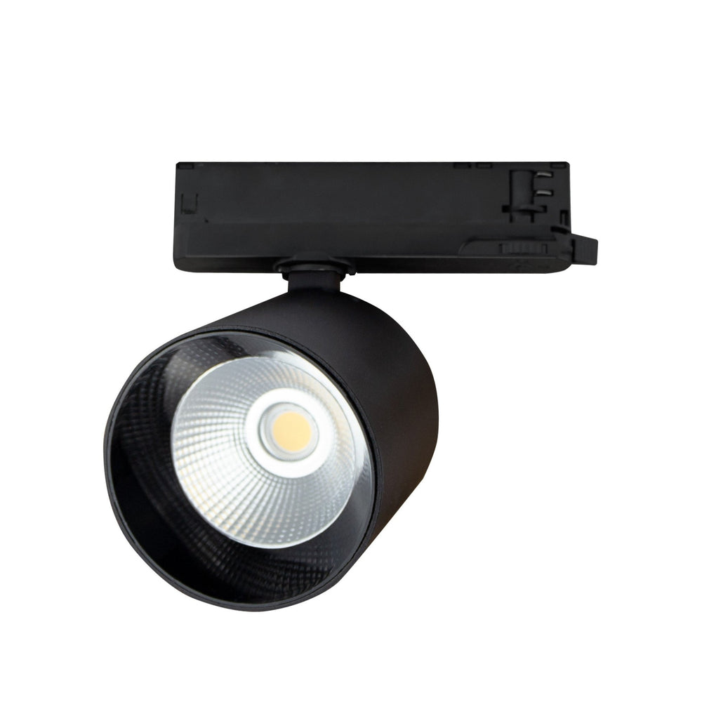 Spectrum artemida maxi LED 42W 3000K lampe de plafond noire, CRI &gt;90, 4500 lumens, IP20, 36-60 degrés, garantie de 2 ans