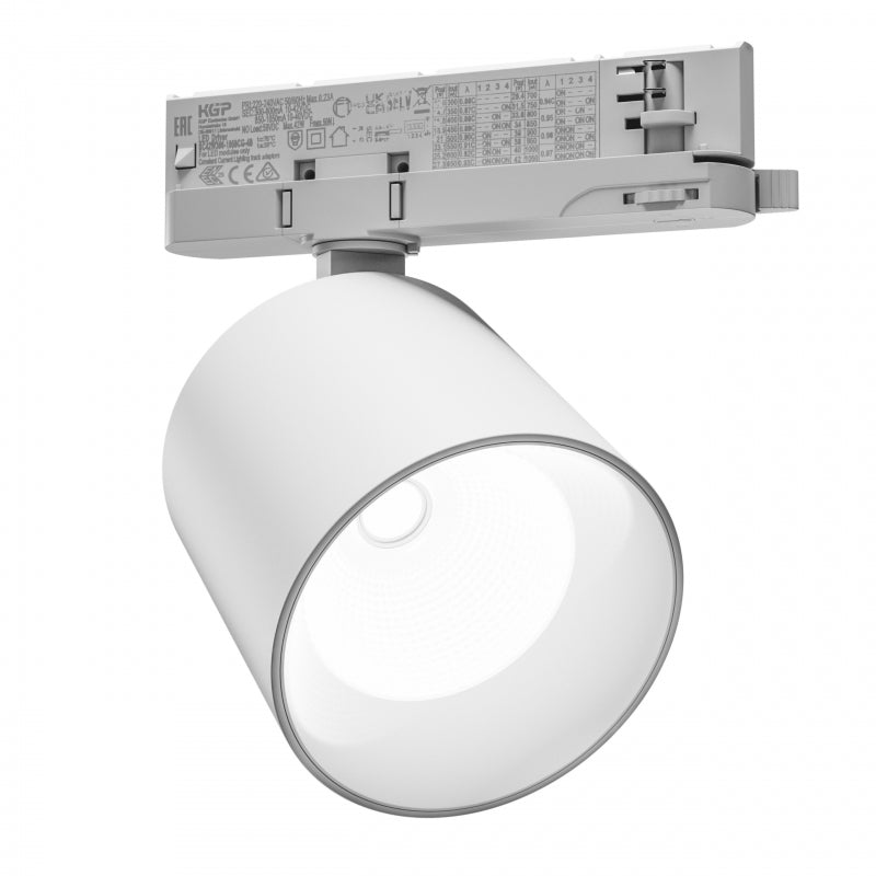 Spectrum Artemida Maxi LED 4500 lumen, NW 4000K, réglable 12-42W 230V, CRI&gt;90, IP20, angle de faisceau 36-60 degrés