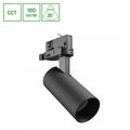 Spot à rail Spectrum Andromeda Prime 8W 6000K 800 lumens 25° noir IP20 éclairage CCT