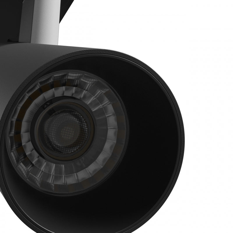 Spot à rail Spectrum Andromeda Prime 8W 6000K 800 lumens 25° noir IP20 éclairage CCT