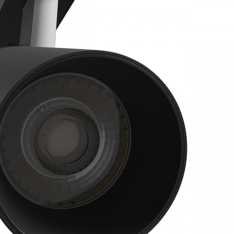 Spectrum Andromeda Prime Projecteur LED sur Rail 3-Phases 16W 230V CCT 25° 1750 lumens IP20 Noir