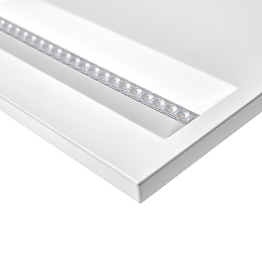 Panneau LED Spectrum Algine line 230V 44W 5700 lumen 4000K 600x600mm IP20 couleur blanche pour éclairage de bureau