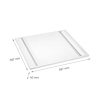 Panneau LED Spectrum Algine line 230V 44W 5700 lumen 4000K 600x600mm IP20 couleur blanche pour éclairage de bureau