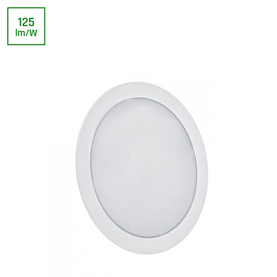Spot encastré 2 en 1 Spectrum Algine 12W 150 lumen blanc chaud 3000K IP20 rond pour montage au plafond et au mur
