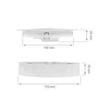 Spot encastré 2 en 1 Spectrum Algine 12W 150 lumen blanc chaud 3000K IP20 rond pour montage au plafond et au mur