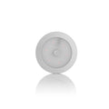 Luminaire LED rond de meuble Spectrum 2.9W 4000K 12V montage en surface avec capteur PIR Argent IP20