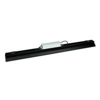 Suspension LED Spectrum Halls Line 200W noir, 4000K, 30000 lumens, dimmable, IP66, angle de 90°, éclairage industriel