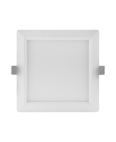 Downlight LED Slim SQ210 18W 1530 lumens 3000K Blanc Chaud, design carré 120D pour plafonds modernes