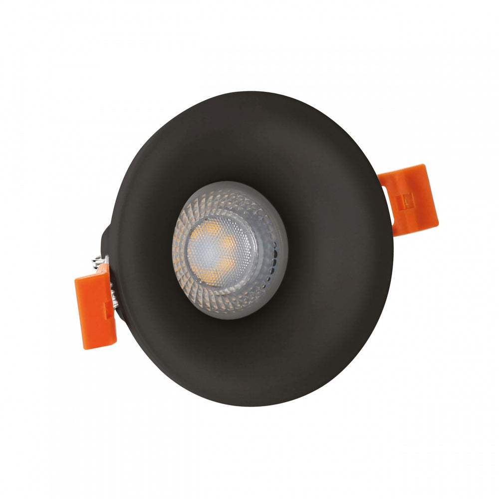 Spectrum Fiale V GU10 black spotlight, IP20, lifespan 17000 hours, voltage 250V, GU10 socket, protection class II