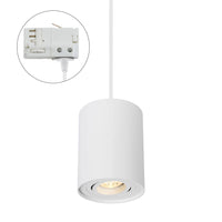 Spectrum CHLOE GU10 blanc rail de 3 phases, réglable, boîtier en aluminium IP20 250V, utilisation intérieure 93x124 mm
