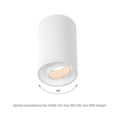 Spectrum Chloe Spot GU10 white adjustable IP20 - ideal for indoor lighting - energy-efficient and sustainable design
