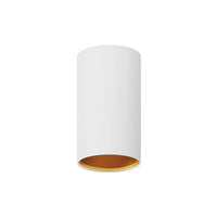 Spectrum Chloe GU10 white gold spot, IP20, aluminum, 17,000 hours, 250V, surface mounted, not adjustable