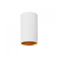 Spectrum Chloe GU10 white gold spot, IP20, aluminum, 17,000 hours, 250V, surface mounted, not adjustable
