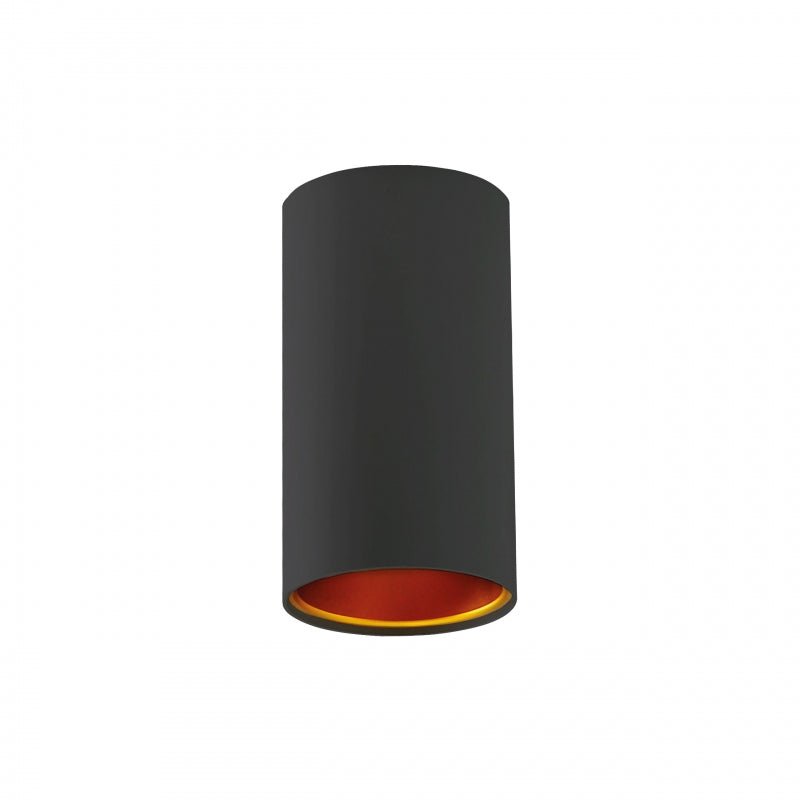 Spectrum chloe GU10 spot black gold, IP20, aluminum housing, non-adjustable, indoor lighting, 250V