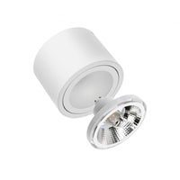 Chloe AR111 GU10 White adjustable LED spotlight for indoor use - Spectrum IP20, 17000 hours technological durability