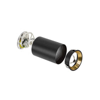 Projecteur de plafond LED mini Chloe noir/or 1x montage GU10