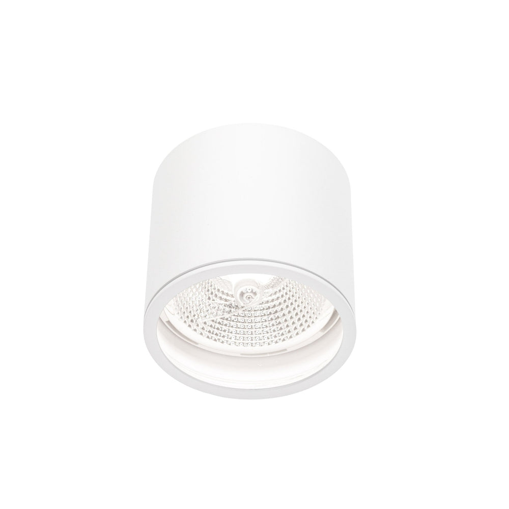 Chloe AR111 GU10 IP65 round LED spotlight outdoor and indoor Spectrum lamp white housing 17000 hours 250V 120-115 mm