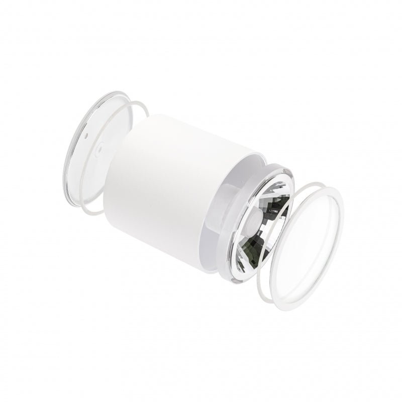 Chloe AR111 GU10 IP65 round LED spotlight outdoor and indoor Spectrum lamp white housing 17000 hours 250V 120-115 mm