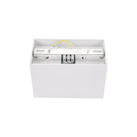Spectrum adjustable GU10 rectangular white spot, IP20 indoor, aluminum housing, 250V, 17000h lifespan
