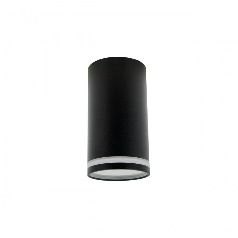 Spectrum Chloe ring GU10 surface-mounted, IP20 black aluminum, 230V indoor, durable lighting solution, easy install