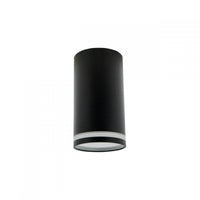 Spectrum Chloe ring GU10 surface-mounted, IP20 black aluminum, 230V indoor, durable lighting solution, easy install