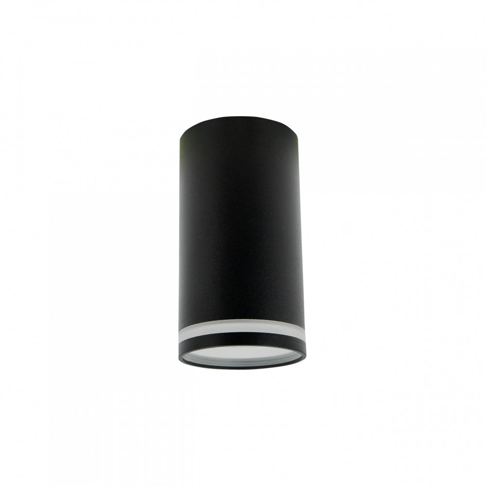 Spectrum Chloe ring GU10 surface-mounted, IP20 black aluminum, 230V indoor, durable lighting solution, easy install
