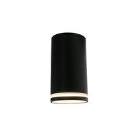 Spectrum Chloe ring GU10 surface-mounted, IP20 black aluminum, 230V indoor, durable lighting solution, easy install