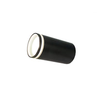 Spectrum Chloe ring GU10 surface-mounted, IP20 black aluminum, 230V indoor, durable lighting solution, easy install