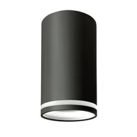 Spectrum Chloe ring GU10 surface-mounted, IP20 black aluminum, 230V indoor, durable lighting solution, easy install